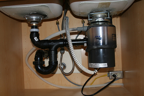 dishwasher under sink plumbing